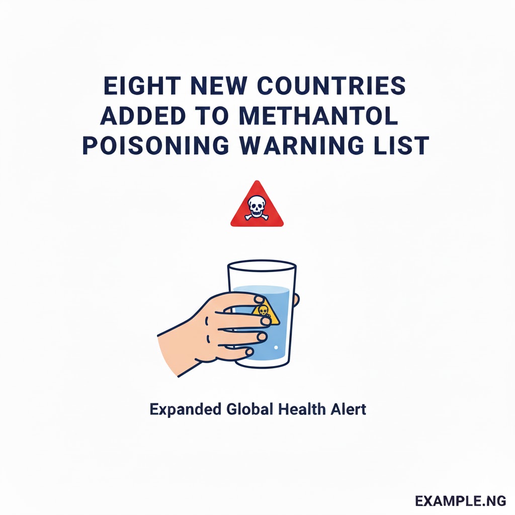 Eight New Countries Added To Methanol Poisoning Warning List