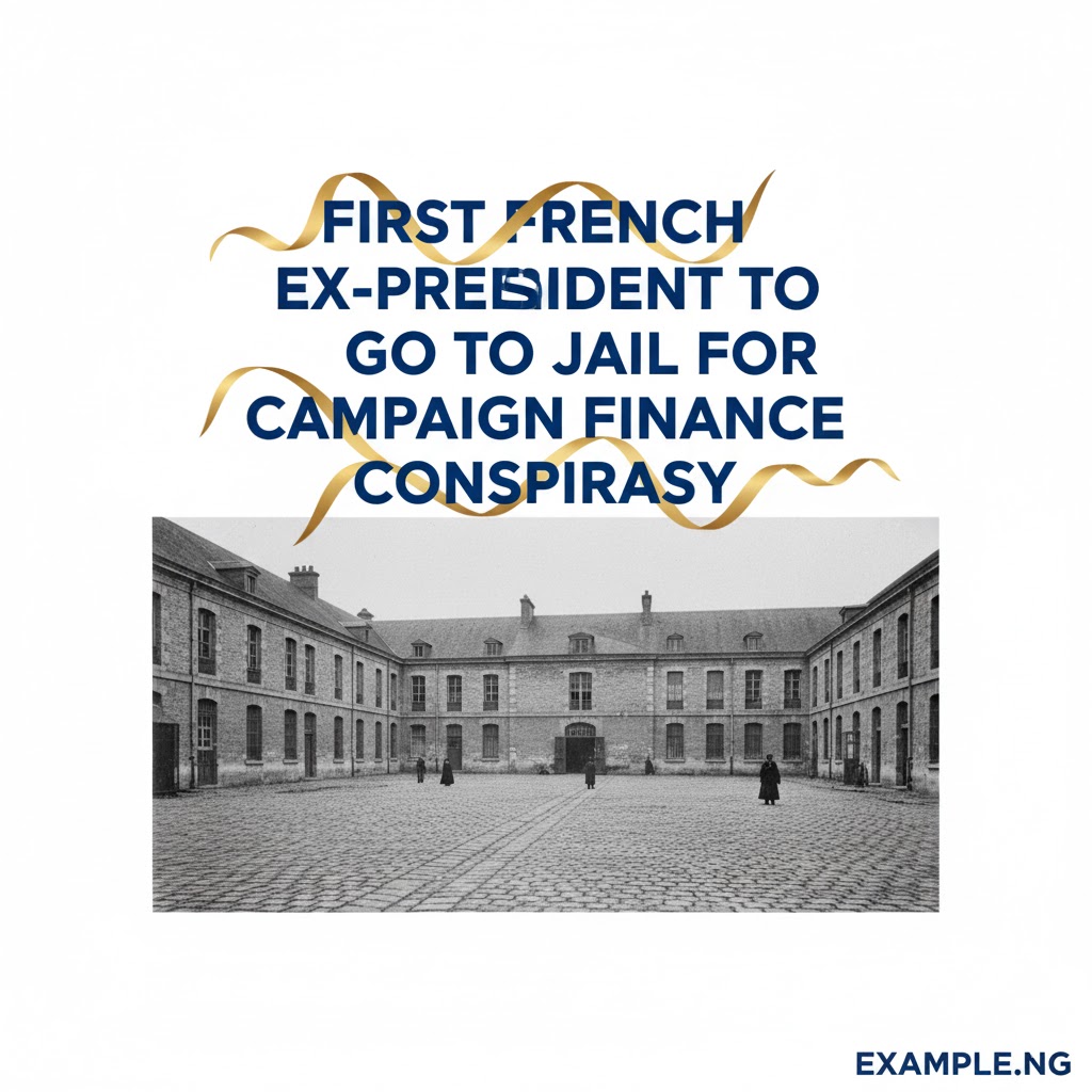 First French Ex-President To Go To Jail For Campaign Finance Conspiracy