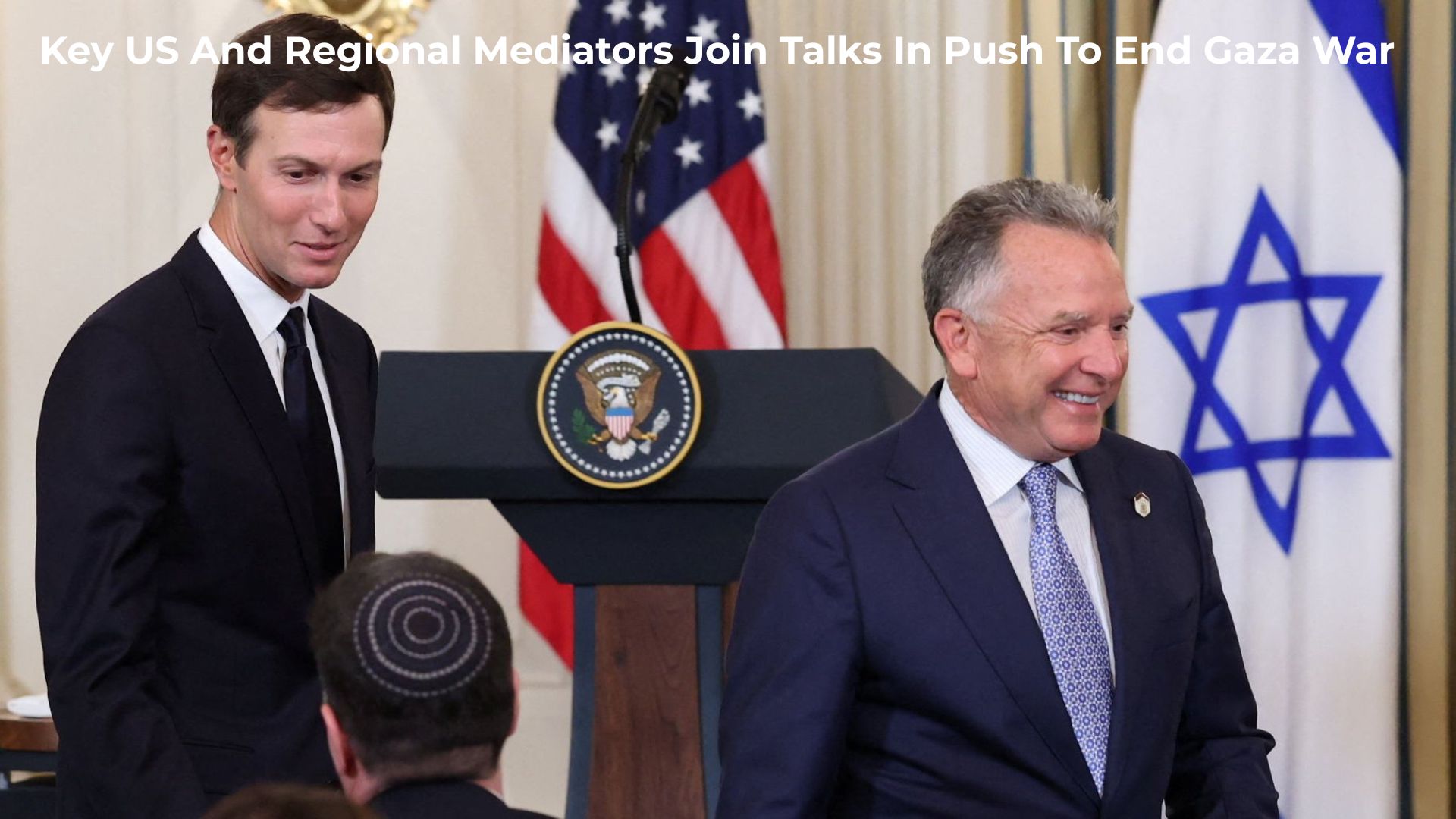 Key US And Regional Mediators Join Talks In Push To End Gaza War