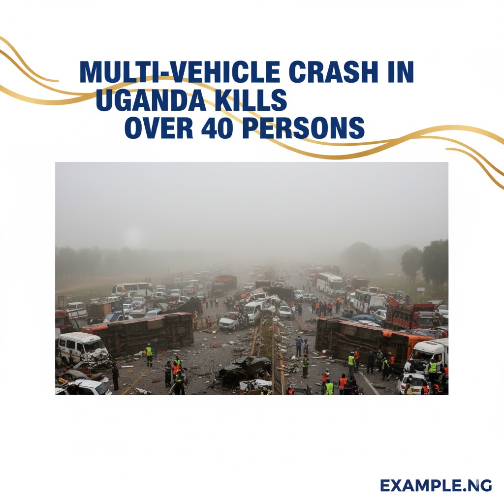 Multi-Vehicle Crash In Uganda Kills Over 40 Persons