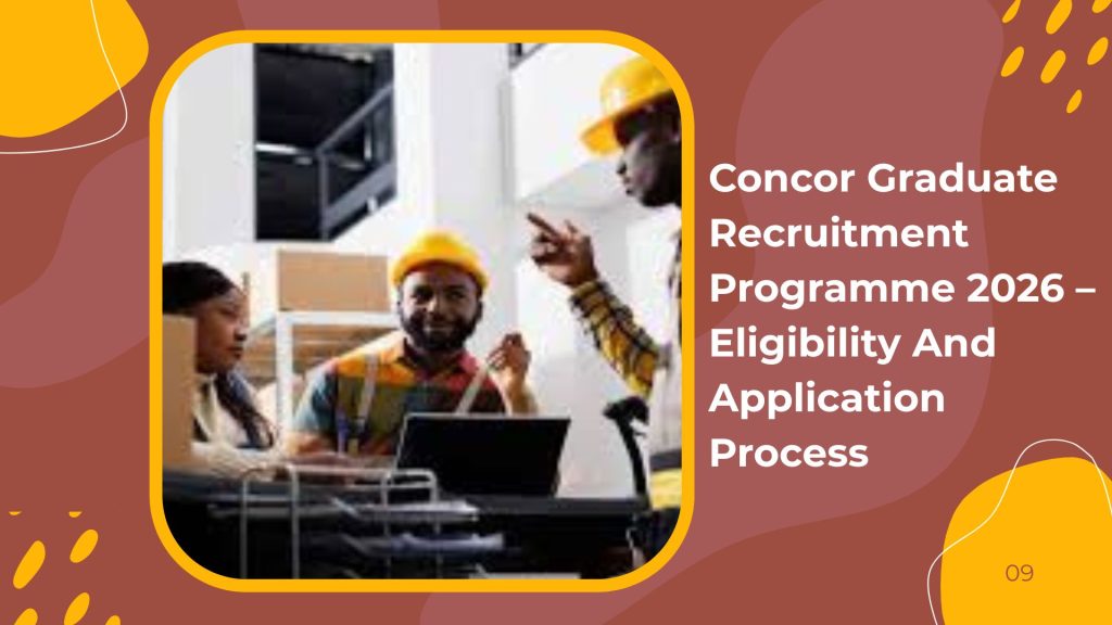 Concor Graduate Recruitment Programme 2026 – Eligibility And Application Process