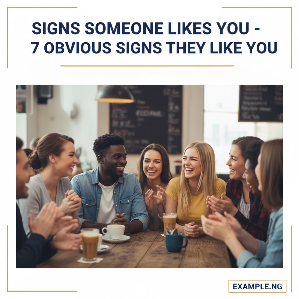 Sings Example Signs Someone Likes You – 7 Obvious Signs They Like You – Example.NG ...