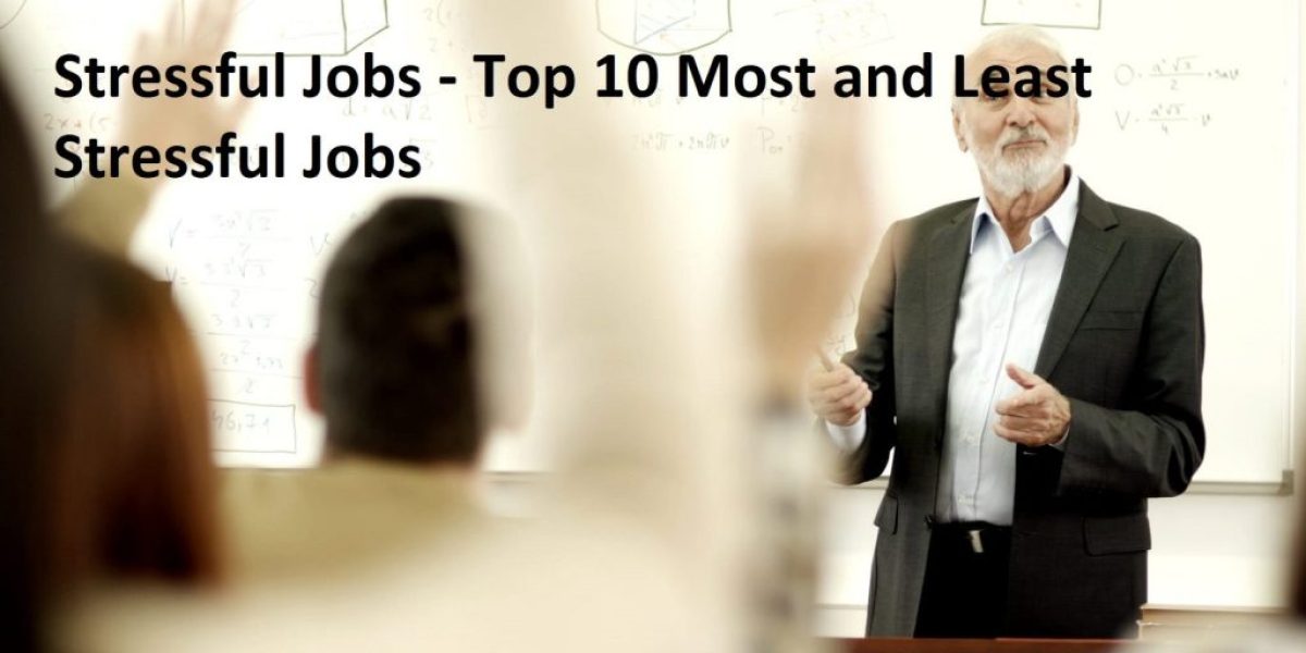 Stressful Jobs - Top 10 Most and Least Stressful Jobs