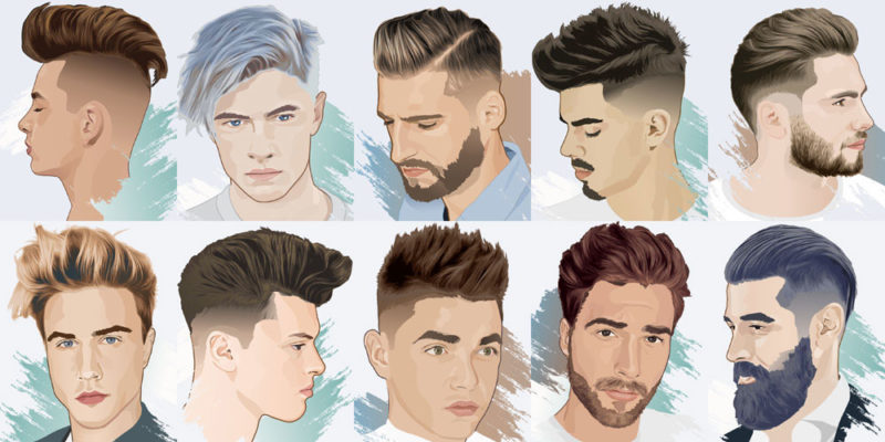 Men hairstyle