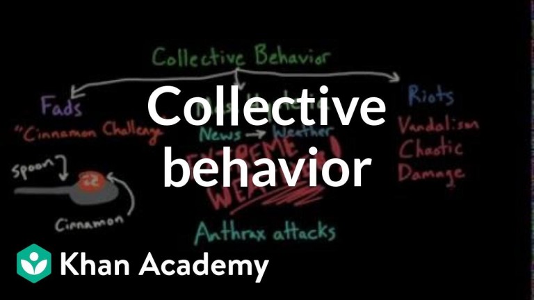 Collective Behaviour -3 Major Forms Of Collective Behaviour