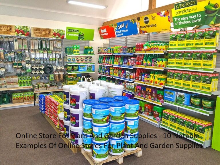 Online Store For Plant And Garden Supplies – 10 Notable Examples Of Online Stores For Plant And Garden Supplies