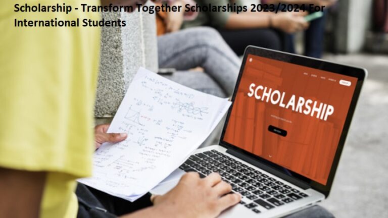 Scholarship – Transform Together Scholarships 2025/2026 For International Students