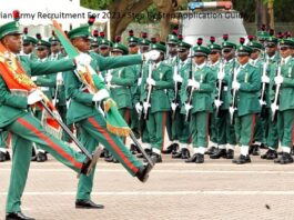 Nigerian Army Recruitment For 2023 - Step By Step Application Guide