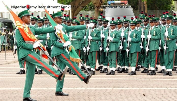 Nigerian Army Recruitment For 2023 - Step By Step Application Guide