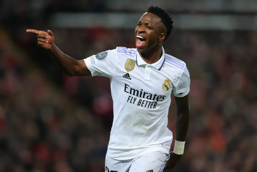 UEFA Champions League : Vinicius Junior Equals Cristiano Ronaldo’s Record