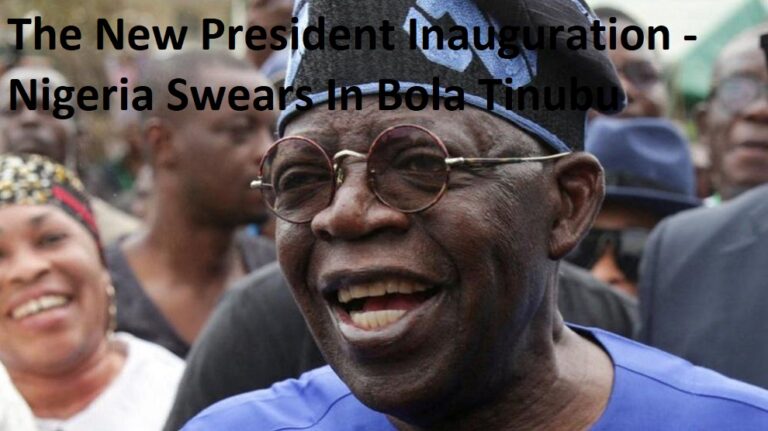 The New President Inauguration - Nigeria Swears In Bola Tinubu