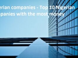Nigerian companies - Top 10 Nigerian companies with the most money