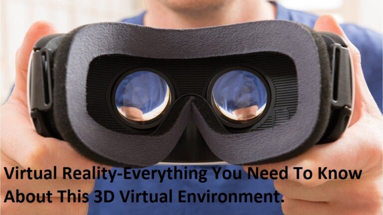 Virtual Reality – Meaning, Types, Equipment, Advantages And Disadvantages Of 3D Virtual Environment