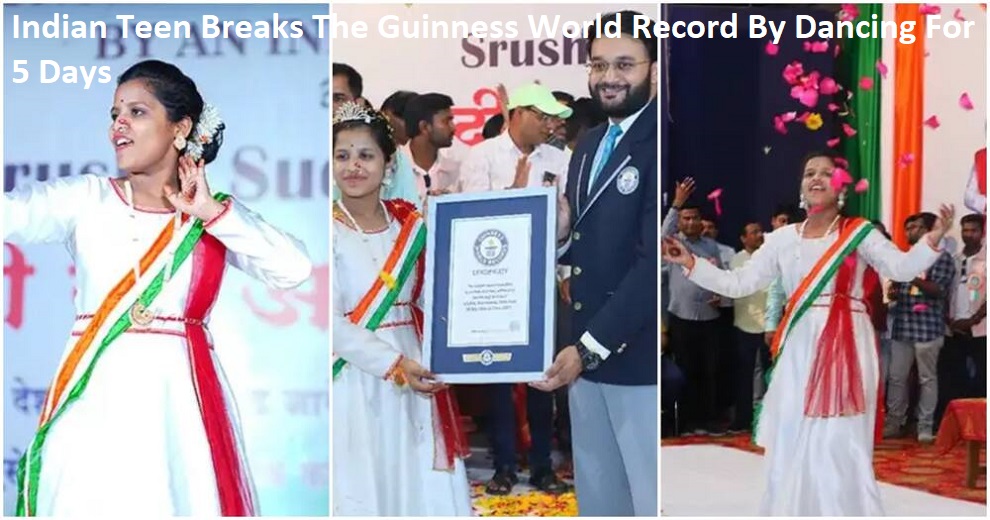 Indian Teen Breaks The Guinness World Record By Dancing For 5 Days 