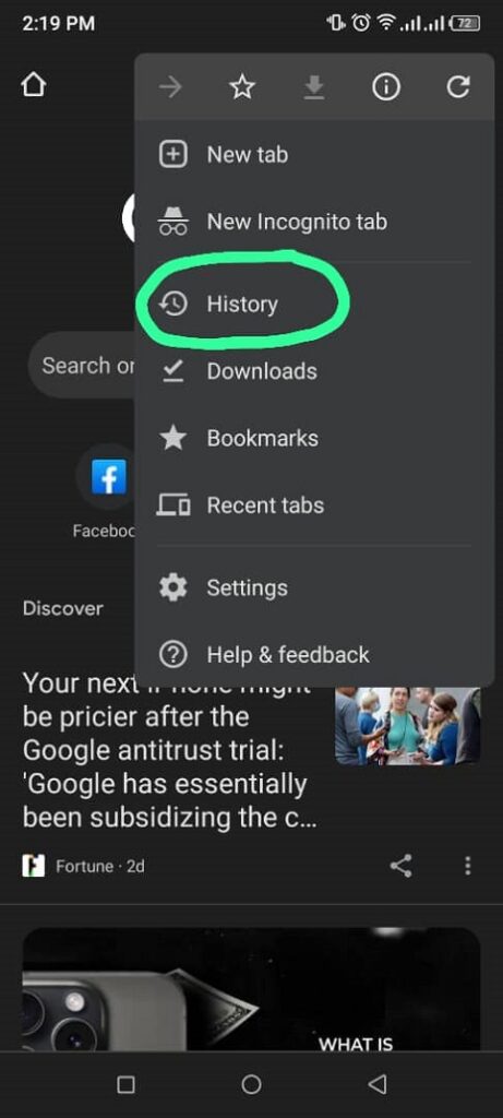 How to Delete Your Chrome History From Your Phone Now