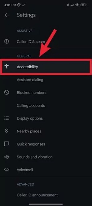 How to disable RTT/TTY calling on Android