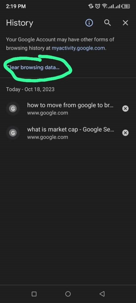 How to Delete Your Chrome History From Your Phone Now