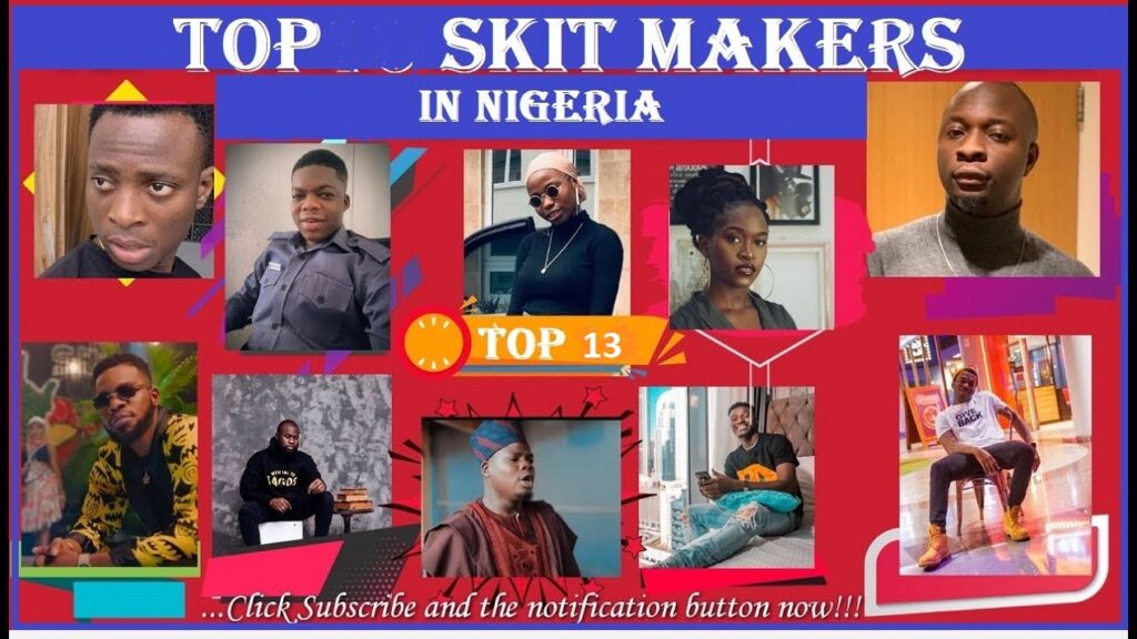 Top Highest-Earning Nigerian Skit Makers in 2023