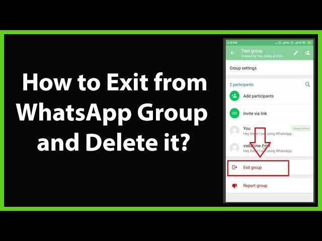 How to Exit and Delete a WhatsApp Group Using Your KaiOS Device