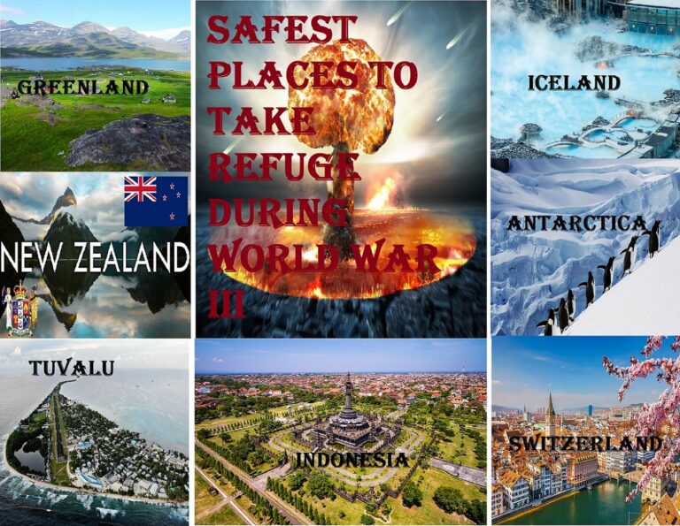 World War III: 12 The Safest Places to Take Refuge if War Should break out