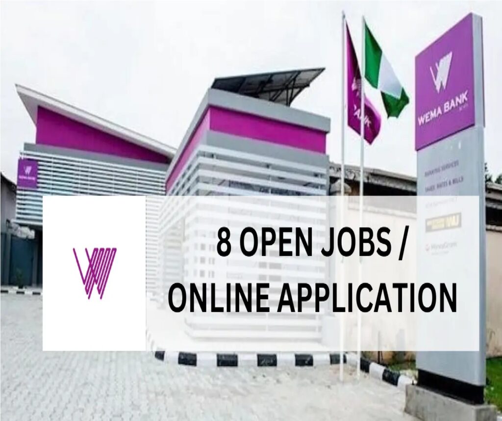 Commercial Relationship Management Officer Needed at Wema Bank Plc; See the Several Locations to Apply