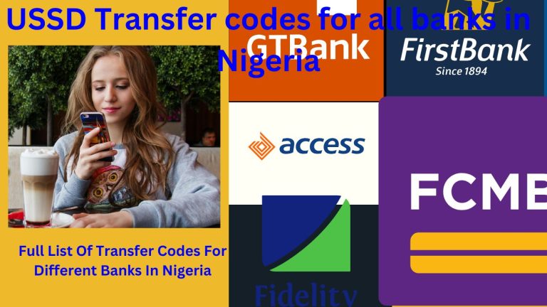 USSD Transfer codes for all banks in Nigeria- Your bank code included! USSD Transfer codes for all banks in Nigeria- Your bank code included!