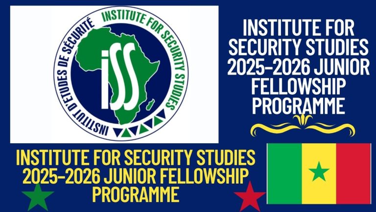 Institute for Security Studies 2025–2026 Junior Fellowship Programme