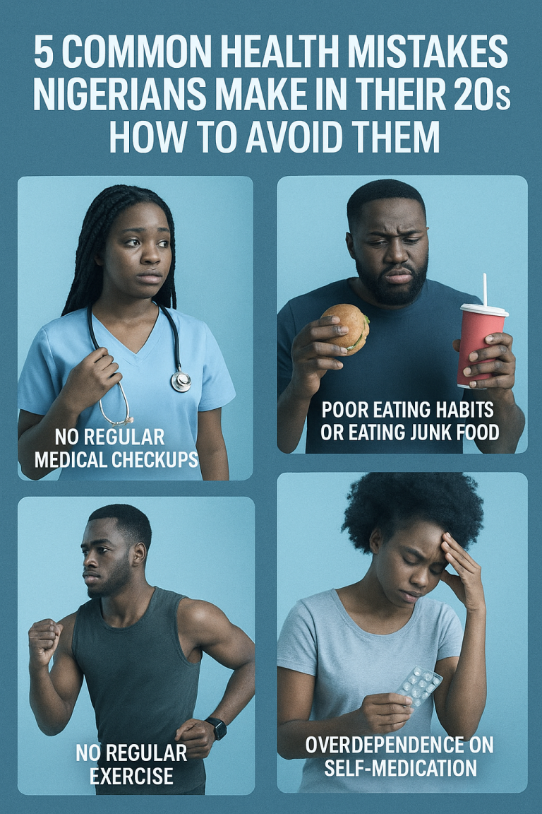 5 Common Health Mistakes Nigerians Make In Their 20s - How To Avoid Them