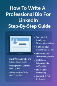 How To Write A Professional Bio For LinkedIn - Step-By-Step Guide