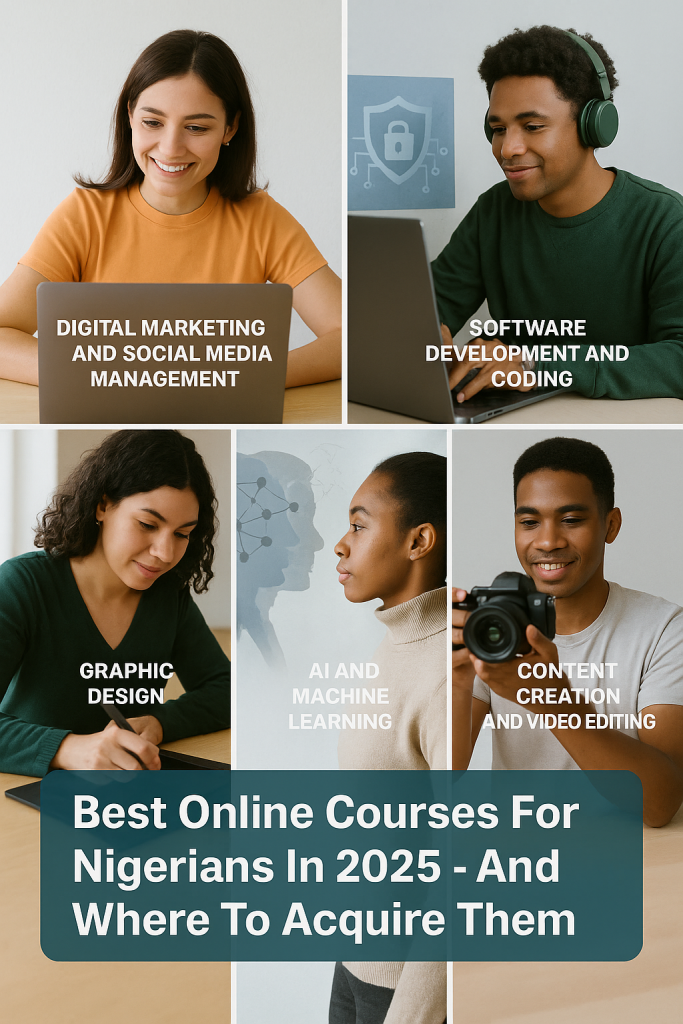 Best Online Courses For Nigerians In 2025 - And Where To Acquire Them