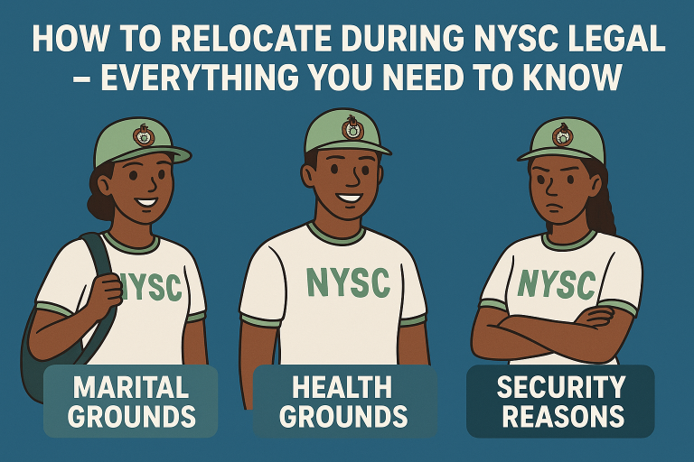 How To Relocate During NYSC Legally - Everything You Need To Know