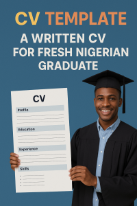 How To Write A CV As A Fresh Graduate - Even With No Experience
