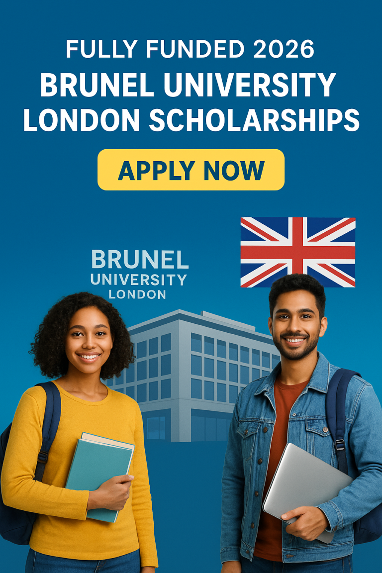Fully Funded 2026 Brunel University London Scholarships