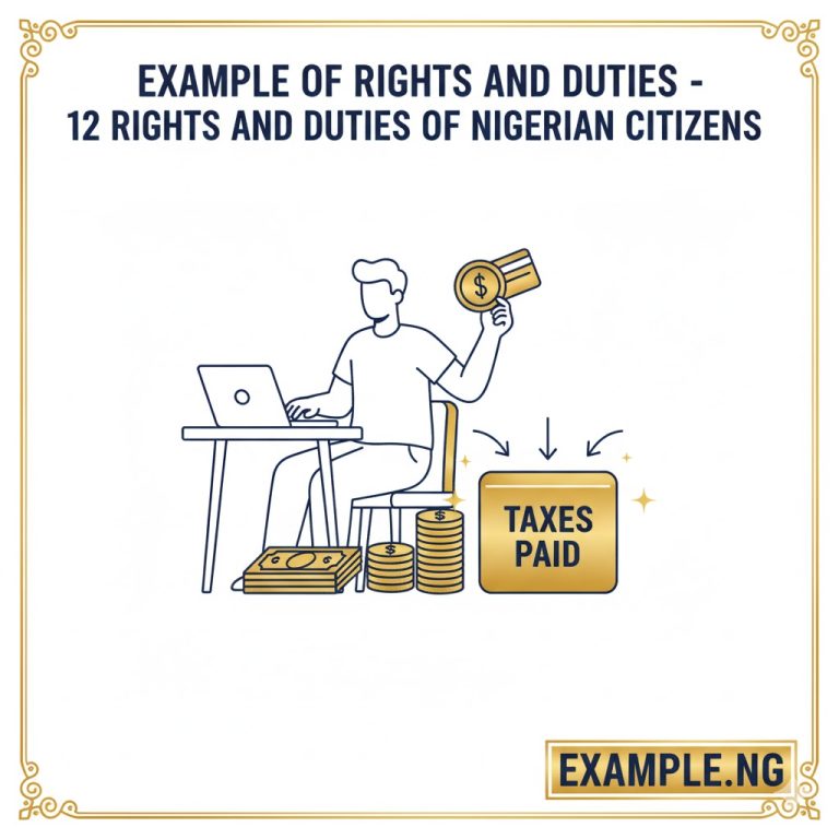 Example Of Rights And Duties – 12 Rights And Duties Of Nigerian Citizens