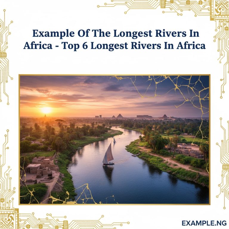 Example Of The Longest Rivers In Africa – Top 6 Longest Rivers In Africa